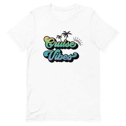 Cruise Vibes T-Shirt – Tropical Palm Tree Cruise Shirt