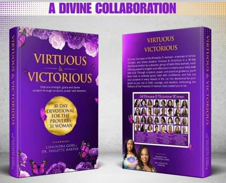 Virtuous and Victorious 30 Day Devotional for The Proverbs 31 Woman ($18 + $4 shipping)