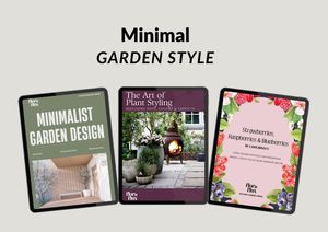 Minimal garden style