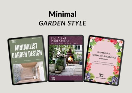 Minimal garden style