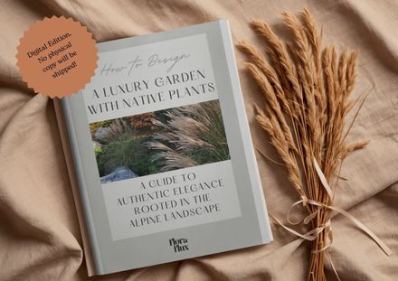 Luxurious garden with Austrian native plants
