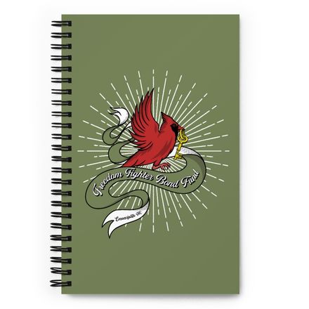 Freedom Fighter Spiral Notebook