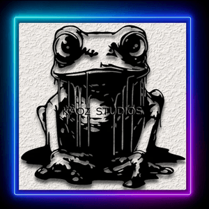 Garden Gnome Forest Creature Wall Art Home Decor