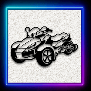 Spyder Can-Am Motorbike Wall Art Can Am Bike Home Decor