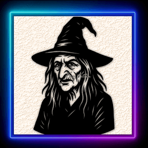 Halloween Witch Wall Art Home Decor