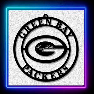 Football Team Logo Green Bay Packers Wall Art Home Decor