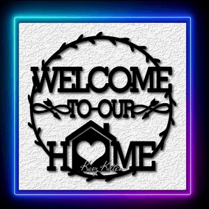 Welcome to Our Home Country Wall Art Home Decor
