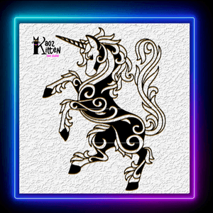 Mandala Unicorn Magical Horse Wall Art Home Decor