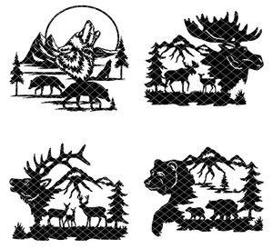Mountain Wildlife STL Bundle