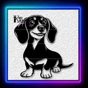 Dachshund Pup Wall Art Pet Mom Doxie Decor Wall Art Home Decor