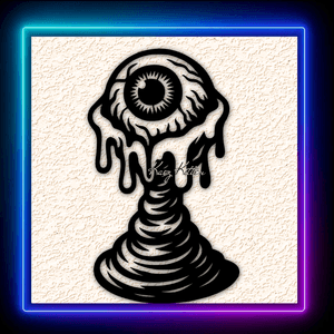 Haunted Eyeball Wall Art Home Decor