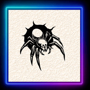 Fangs Venom Spider Wall Art Home Decor