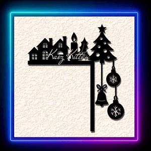 Christmas Tree Holiday Spirit Door Topper