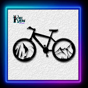 Mountain Bike Outdoor Biking Wall Art Home Decor