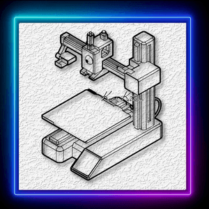 BambuLab A1 Mini 3D Printer Wall Art Home Decor