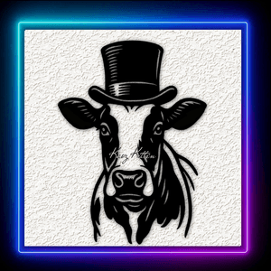 Dairy Cow 6 Wall Art Home Decor