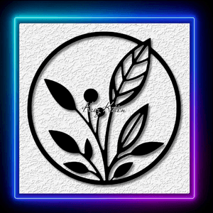 Minimalist Flower Garden Floral Wall Art Home Decor