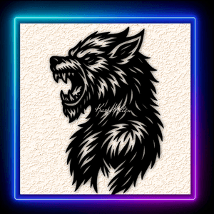 Halloween Werewolf 3 Wall Art Home Decor