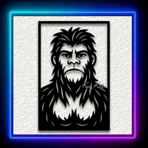 Teen Brother Bigfoot Wall Art Sasquatch Home Decor