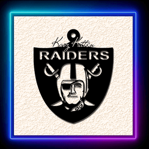 Las Vegas Raiders Shield Logo Keychain