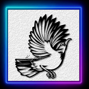 Bird in Flight Nature Animal Wall Art Home Decor