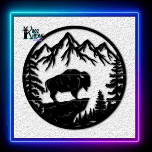 Buffalo Wildlife Bills Football Team Wall Art Home Decor