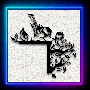 Birds Corner Door Topper Spring Nature Home Decor