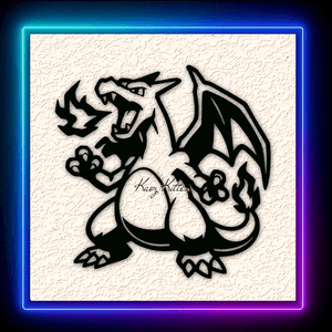 Charizard Pokemon Wall Art Home Decor
