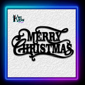 Merry Christmas Sign Xmas Wall Art Home Decor