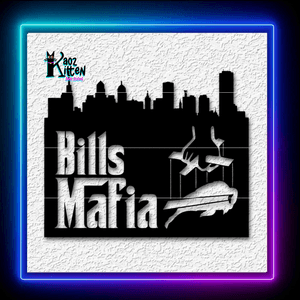Buffalo Bills Mafia Football Team Wall Art Home Decor