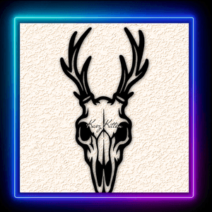 Deer Skull 2 Wall Art Home Decor