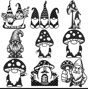 Garden Gnomes STL Bundle