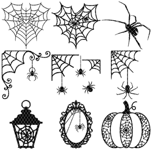 Halloween Spiders and Webs STL Bundle