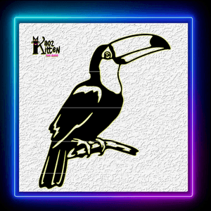 Toucan Jungle Bird Wall Art Home Decor