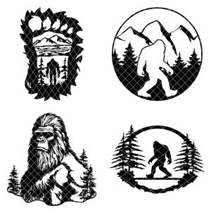 Big Foot Sasquatch STL Bundle