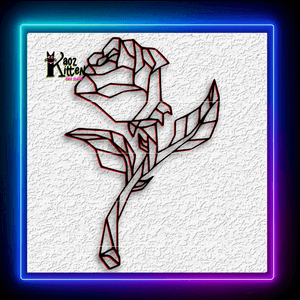 Beauty and the Beast Rose Disney Wall Art Home Decor