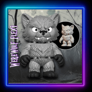 Halloween Werewolf Flexi Fidget #3 – No Supports!