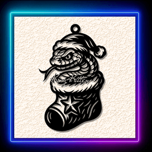 Snake Christmas Reptile Stocking Ornament