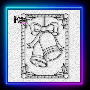 Christmas Bells Xmas Holiday Wall Art Home Decor