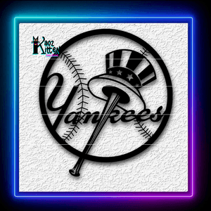New York Yankees Baseball Team Football Fanart Wall Art Home Decor
