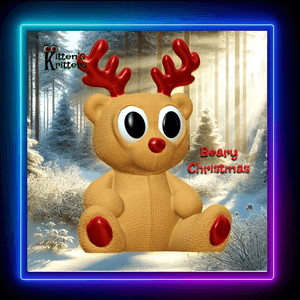 Beary Christmas Teddy Bear Figurine