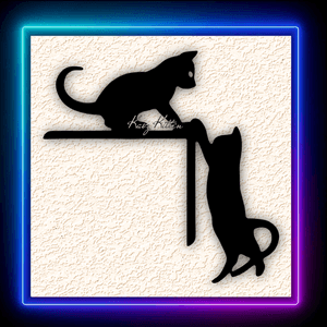 Kitty Cats Door Topper Wall Art Home Decor