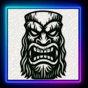 Tiki Island 2 Wall Art Home Decor