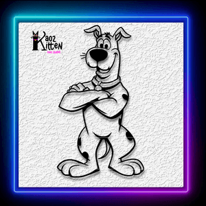 Scooby Doo Wall Art Classic Cartoon Decor Mystery Wall Art Home Decor