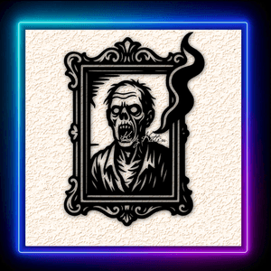 Zombie Mirror Wall Art Home Decor