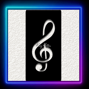 Music Scroll Wall Art Home Decor