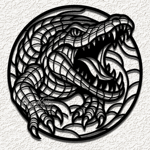 alligator glass