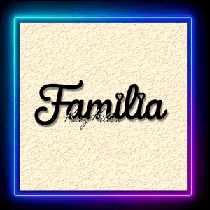 Familia Spanish Sign Mini Hearts Spanish Wall Art Home Decor