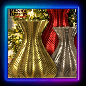 Crossweave Vase – No Supports – 2 Versions