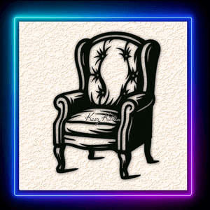 Haunted Victorian Chair Wall Art Home Decor